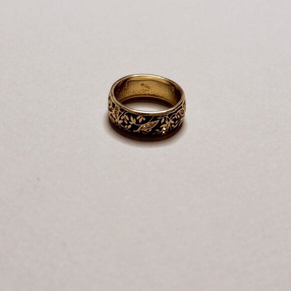 Boho Floral Ring S958 - Picture 4 of 5